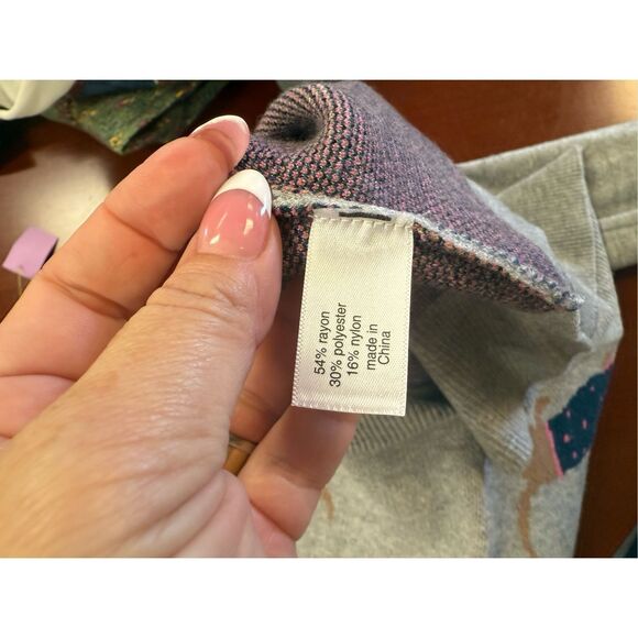 Astrologie Gray DachshundCrew Neck Sweater sz M EUC - Picture 7 of 7